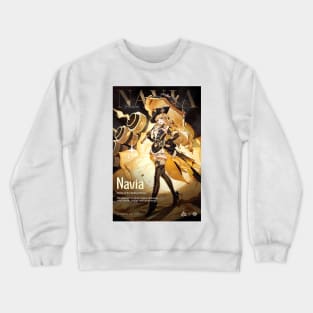 Navia Genshin Crewneck Sweatshirt